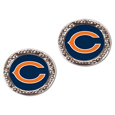 Women's WinCraft Chicago Bears Round Post Earrings