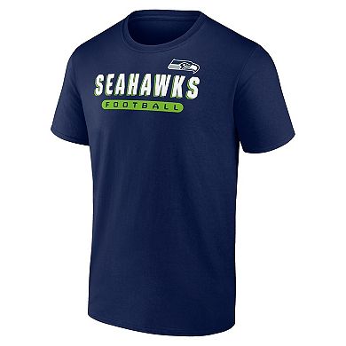 Men's College Navy Seattle Seahawks Spirit T-Shirt
