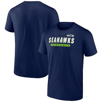 Men's College Navy Seattle Seahawks Spirit T-Shirt