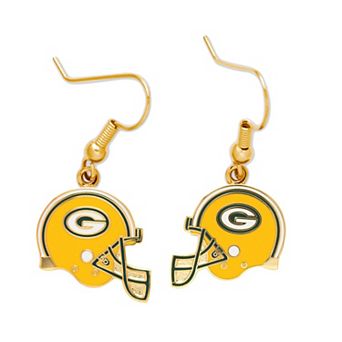 Green Bay Packers Logo Wire Earrings