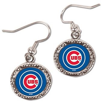 Women's WinCraft Chicago Cubs Round Dangle Earrings