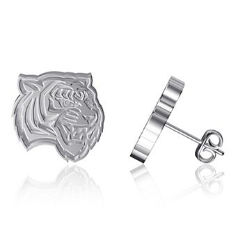 Dayna Designs Tennessee State Tigers Team Logo Silver Post Earrings