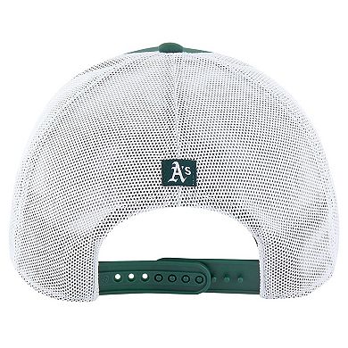 Men's '47 Green Athletics Downburst Trucker Adjustable Hat