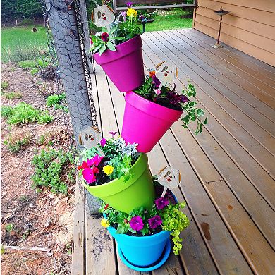 Puppy Dog Self Watering Globes Glass Plant Waterers Up to 2 Weeks, 4 Pack