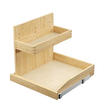 ELEMENT ACE 2 tier Pull Out Cabinet Right Organizer with Hard Close Mechanism for Under Sink Storage