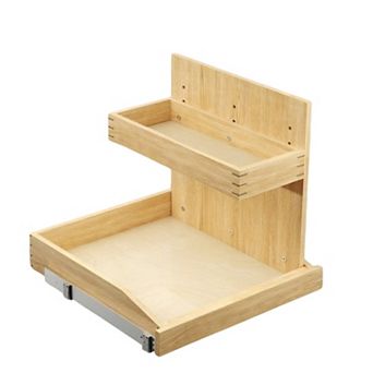 ELEMENT ACE 2 tier Pull Out Cabinet Right Organizer with Hard Close Mechanism for Under Sink Storage