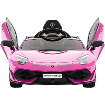 Licensed Lamborghini 12V Ride-On Drift Mode, Remote, LED, Ages 38