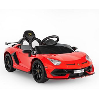 Licensed Lamborghini 12V Ride-On Drift Mode, Remote, LED, Ages 38