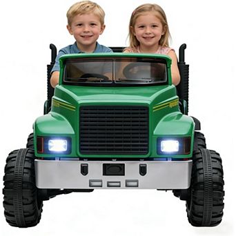 12V Electric Drift Kart for Kids 510, Brushless Motor, LED Lights & Music