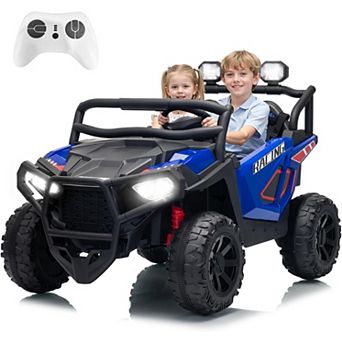 24V 2 Seater Kids Ride On UTV with Remote Control, Suspension, Bluetooth, LED Lights