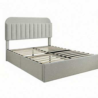 Bed Frame with Storage Headboard Bed Frame with 2 Drawers