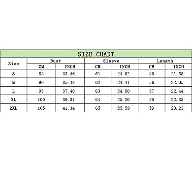 Womens Collar Long Sleeve Cropped Cardigan Textured Button Ruffled Cuffs Fitted Tops