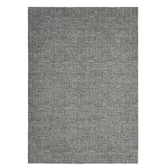 Soft Fodable Area Rug in Boho Waffle Pattern, Living Room Bedroom Dining Room, Machine-Washable