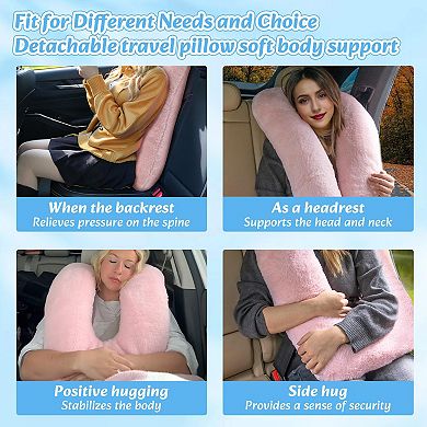 Travel Pillow Car Neck Support Road Trip Sleeping Aid