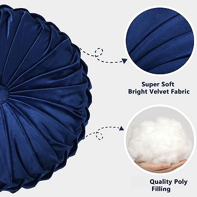 Round Down-Like Pillow Super Soft Fluffy Circle Cushion