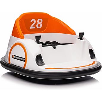 12V Kids Ride On Bumper Car Electric Bumping Car for Toddlers with Remote Control, 360° Spin
