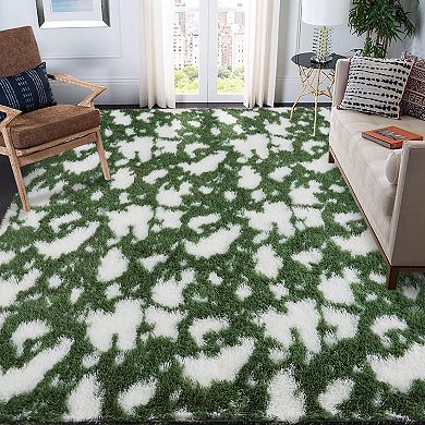 Modern Cloud Pattern Area Rug Non Slip Ultra Soft Floor Cover for Bedroom Living Room Bathroom