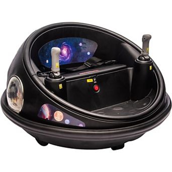 Ride on Bumper Car with Remote Control, 12v Battery Powered Electric Bumper Car Toddler with 3