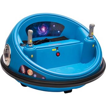Ride on Bumper Car with Remote Control, 12v Battery Powered Electric Bumper Car Toddler with 3