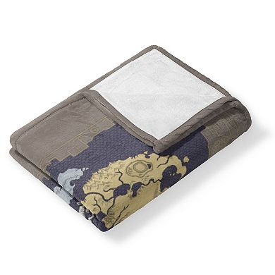 Nickelodeon Avatar The Last Airbender Avatar Map Silk Touch Throw Blanket 50x60 inches