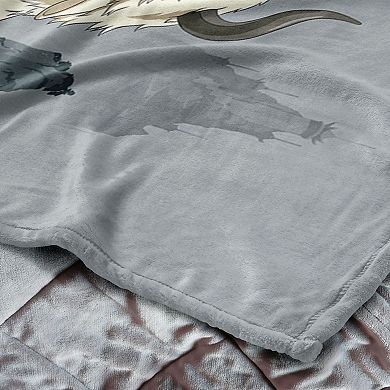 Nickelodeon Avatar The Last Airbender Appa Freedom Silk Touch Throw Blanket 50x60 inches