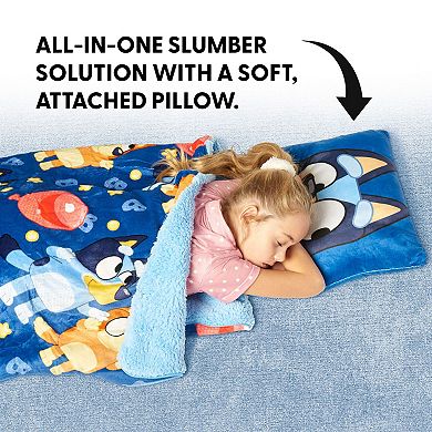 Bluey B is for Ballon Slumber Bag, 27x56 inches