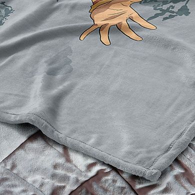 Nickelodeon Avatar The Last Airbender Aang Connected Silk Touch Throw Blanket 50x60 inches