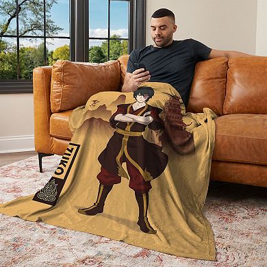 Nickelodeon Avatar The Last Airbender Temple Zuko Silk Touch Throw Blanket 50x60 inches