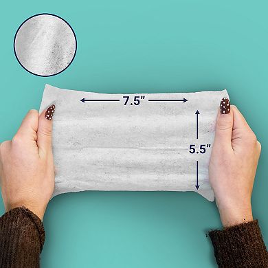 Mini Dog Body Hypoallergenic Wipes with Extracts of Aloe Vera Leaf