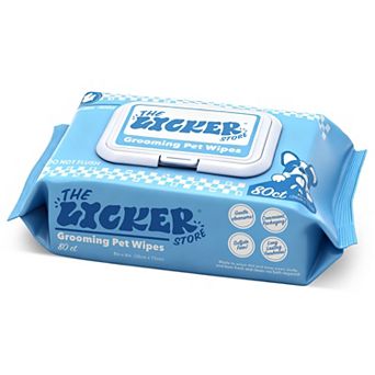 Hydrating Hypoallergenic Unscented Dog Grooming Wipes with Aloe Vera