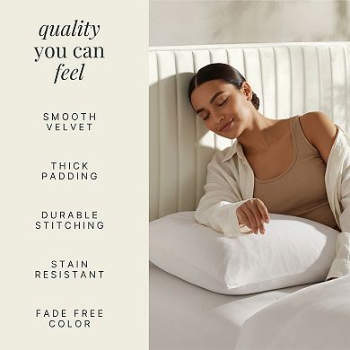 Nestl Wall-Mounted Velvet Headboard