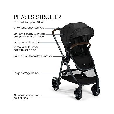 Britax Phases Convertible Car Seat & Stroller Travel System