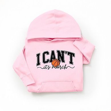 I Can't, It's March - Youth Graphic Hoodie