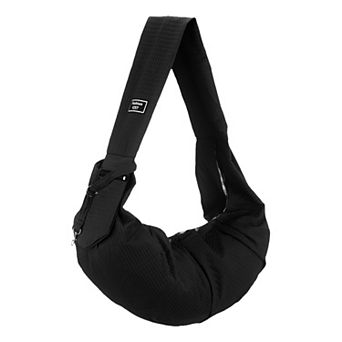 1 pc Dog Sling Carrier Waterproof with Zipper Pocket Pet Cross Body Shoulder Bag, 3.15x1.97 Inch