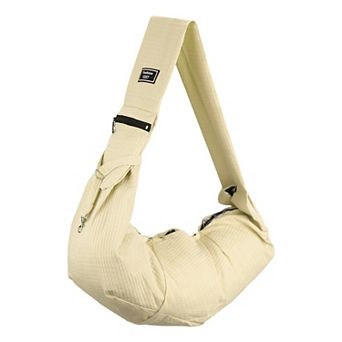 1 pc Dog Sling Carrier Waterproof with Zipper Pocket Pet Cross Body Shoulder Bag, 3.15x1.97 Inch