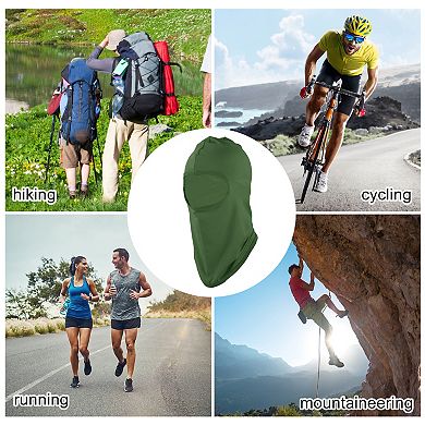 Ice Silk Solid Color Balaclava Face Mask 1 Pc