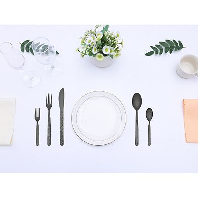 30 Piece Silverware Set, Stainless Steel Flatware Set, Mirror Polished Cutlery Set for Kitchen