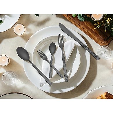 30 Piece Silverware Set, Stainless Steel Flatware Set, Mirror Polished Cutlery Set for Kitchen