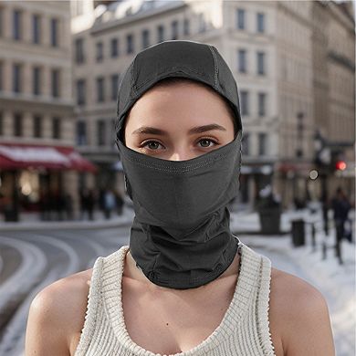 Quick-Drying Ice Silk Solid Balaclava Face Mask 1 Pc