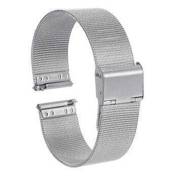 Stainless Steel Mesh Watch Band Quick Release Adjustable Strap