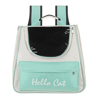 1 pc Cats Backpack Carrier Large Space & Breathable Ventilated Mesh Design, 14.6x9.8x13.4 Inch
