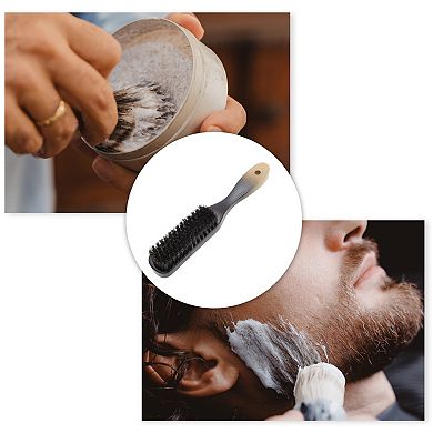Convenient Shaving Brush for Home Use 1 Pc 8.46"x1.42" Black