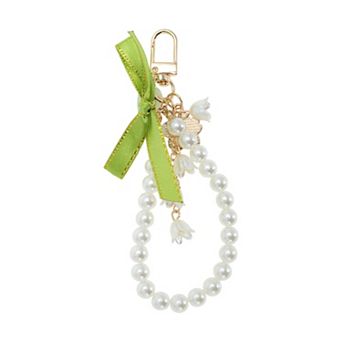 Stylish Handbag Charm White Green 1 pc