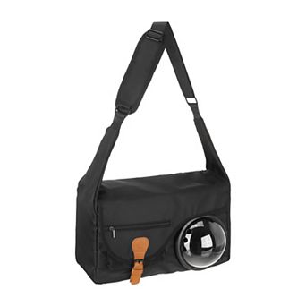 1 pc Bubble Pet Carrier Travel Pet Carrier for Kitten Small Dogs, 17.7x7.9x9.8 Inch