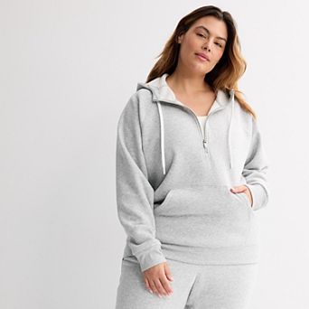 Plus Size Tek Gear® Ultrasoft Fleece Half Zip Pullover