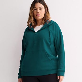 Plus Size Tek Gear® Ultrasoft Fleece Half Zip Pullover