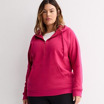 Plus Size Tek Gear® Ultrasoft Fleece Half Zip Pullover