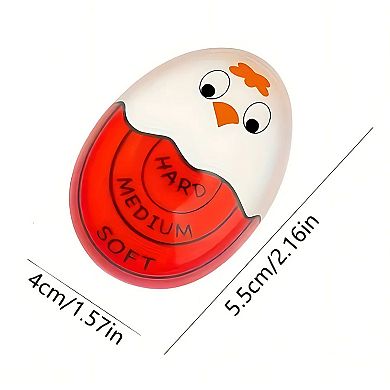 Egg Timer for Boiling Eggs - Color Changing Egg Doneness Indicator for Perfect Soft, Medium & Hard B
