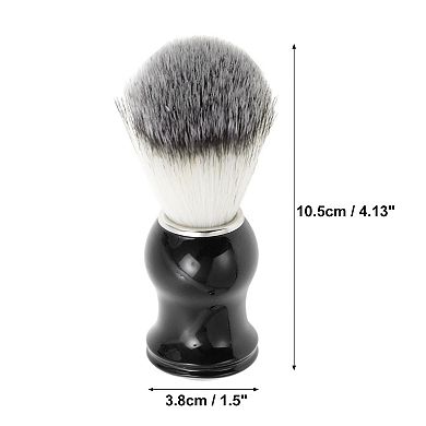 Durable and Shaving Brush 4.13"x1.5" Black 1 Pc for Men