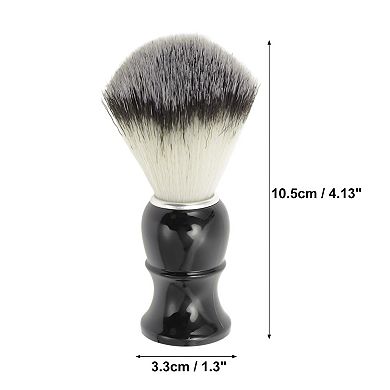 Durable Black Shaving Brush 4.13"x1.3" for a Comfortable Shave - 1 Pc